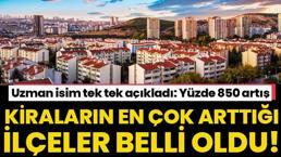 İstanbul'da kiraların en çok arttığı ilçeler belli oldu! Ev ve konut kiralarında yüzde 850 artış...