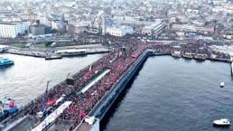 İstanbul'da Gazze ve şehitler için büyük yürüyüş!