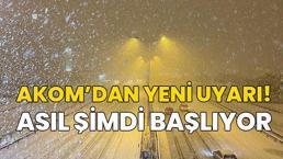 Yoğun kar yağışı İstanbul'a giriş yapıyor, lapa lapa yağacak! MGM ve AKOM art arda uyardı, Sibirya soğukları fena vuracak, o saatlere dikkat...