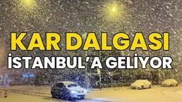 Kar dalgası İstanbul'a geliyor! Biri bitmeden biri başlayacak, Ocak için 3 tarih verildi! Lapa lapa kar yağışına hazır olun