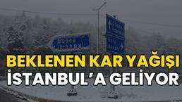Kar İstanbul'a geliyor! Lapa lapa kar yağışı her an başlayabilir, 2 gün sürecek, onlarca kent için alarm verildi