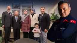 Bakan Kacır, Türk astronotun ailesiyle görüştü: Yeni bir döneme geçiyoruz