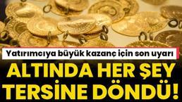 Altın fiyatları tepetaklak oldu! Yatırımcıya büyük kazanç için son uyarı