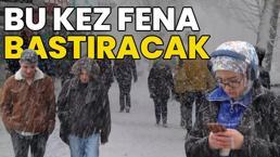 Kuvvetli ve yoğun kar yağışı uyarısı! Meteoroloji son dakika duyurdu, İşte İstanbul dahil il il hava durumu raporu