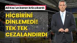Ali Koç'un inadı kriz çıkardı! Hiçbirini dinlemedi, U19 takımını cezalandırdı: Senin umurunda mı?
