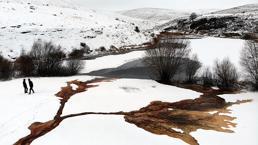 Hava resmen buz kesti! Termometreler eksi 22 dereceyi gösterdi
