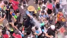 Hatay'da hava sıcaklıkları 40 dereceye dayandı! Öğrenciler çareyi buldu, ortaya renkli görüntüler çıktı