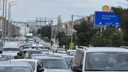 Konya trafiği burada düğümleniyor: Giren de girmeyen de bin pişman!