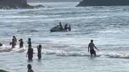 Bartın'da korku dolu anlar! Denize girdiğine bin pişman oldu, boğulmaktan son anda kurtuldu