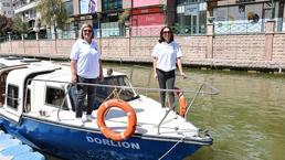 Eskişehir'de bir ilk imza atıldı! İşte Porsuk Çayı'nın kadın kaptanları...