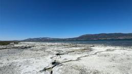 Burdur Gölü'ne balık tutmak için gitti, gördüğü manzara karşısında hayrete düştü