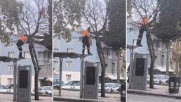 Denizli'de belediye personelinden alkışlanacak harekete! Sosyal medyada viral oldu