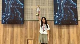 Adana’nın gururu Melis Emekli Türkiye kürsüsünde