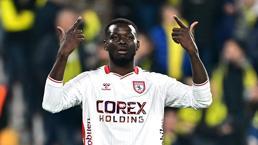 Samsunspor'da Marius Mouandilmadji ortalığı yıktı! Fenerbahçe maçı sonrası olay