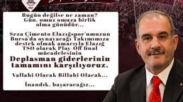 Başkan İdris Alan, Elazığspor’un kritik deplasman giderlerini karşıladı