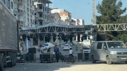 Ceylanpınar'da bayrak tartışması organizasyonu iptal ettirdi