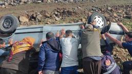Şanlıurfa-Diyarbakır yolunda meydana gelen kazada 1 kişi yaralandı