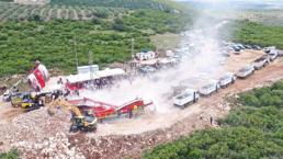 Manisa'da dev tesis açıldı! Saatte 200 ton üretecek