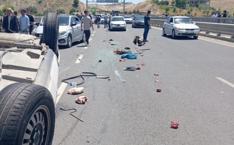 Şanlıurfa'da kurbanı kesip yola çıktılar: Kaza onları otoyolda yakaladı