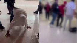Terminaldeki sözlü taciz iddiası kavgaya neden oldu