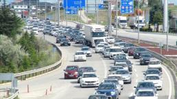 43 ilin geçiş güzergahı 'kilit kavşak' Kırıkkale'den bayram tatilinde 1,5 milyon araç geçti
