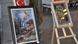 40 hükümlünün 3 aylık çalışmayla hazırladığı eserler vatandaşların beğenisine sunuldu