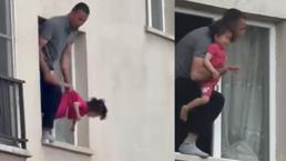 Karısıyla tartıştı 3 yaşındaki kızını rehin aldı