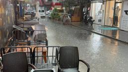 Meteoroloji uyardı sağanak Kayseri’de etkili oldu