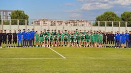 Bursaspor yeni sezon için sahaya indi, Mustafa Er yol haritasını çizdi