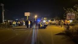 Otomobil ile motosikletin çarpıştığı kazada 1 kişi yaralandı