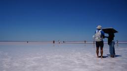 Tuz Gölü pembe renge büründü, turistler bölgeye akın etti