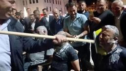 Sivas'ta asırlık gelenek damadın yakınlarına zor anlar yaşattı