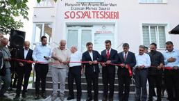 Erzincan'da Hacı Bektaş Veli Anadolu Kültür Vakfı sosyal tesisi hizmete açıldı