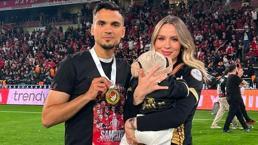 Çorum'u korkutan kaza! Çorum FK futbolcusu Atakan Akkaynak, eşi ve bebeği ile trafik kazası geçirdi