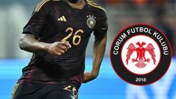 Çorum FK 6 gol yedi, transferi patlattı: Alman milli golcü hayırlı olsun