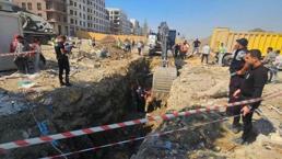 Altyapı çalışması sırasında göçük meydana geldi 2 işçi yaralandı