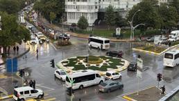 Meteoroloji uyarısından sonra Edirne'de sağanak yağış etkili oldu