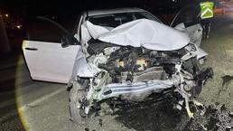 Keşan’da iki otomobilin çarpıştığı kazada 5 kişi yaralandı