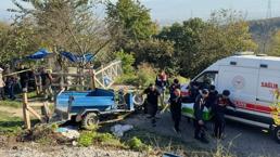 Tarla yolunda virajda ‘patpat’ devrildi 1 kişi hayatını kaybetti