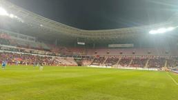 Eskişehirspor-Bursa Yıldırımspor maçında ışık krizi
