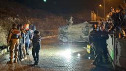Otomobilin şarampole yuvarlandığı kazada 1 kişi hayatını kaybetti