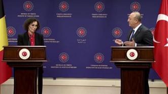 Bakan Çavuşoğlu’ndan Belçikalı mevkidaşına sert tepki!