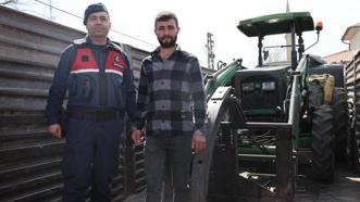 Çalınan traktör jandarmanın 700 kilometre takibi sonucu bulundu! "5 yıllık emeğim zayi olmadı"