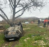 Amasya'da Kaza: 2 yaralı