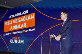 İstanbul - Kurum, ilk 6 ay ve 1 yıllık acil eylem planını tanıttı