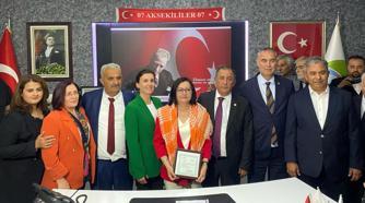 Akseki'de Başkan Akca göreve başladı