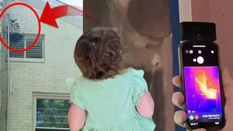 3 yaşındaki kızları sürekli canavarlardan şikayet ediyordu! Duvarların arasından çıktı: Tam 45 kilo