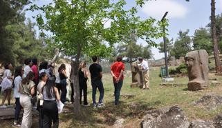 Gaziantep'te üniversite öğrencileri, ören yerlerini gezdi