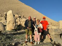 Fransızlar, Nemrut Dağı’nı ziyaret etti