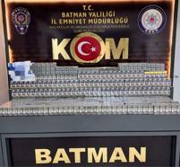 Batman’da 1780 paket kaçak sigara ele geçirildi